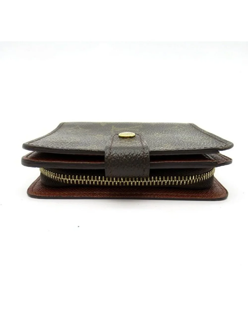 Louis Vuitton Porte-Monnaie Gip Monogram Brown Coin Purse